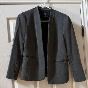 J. Crew 365 Fitted Charcoal Blazer, Size 12